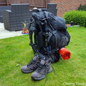 Hi Gear Long Haul Travel Pack (80+15L) for wild camping