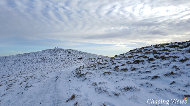 Route to the summit of Mam Tor